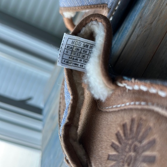 UGG Fur Lined Flip Flops 5 - Picture 5 of 6